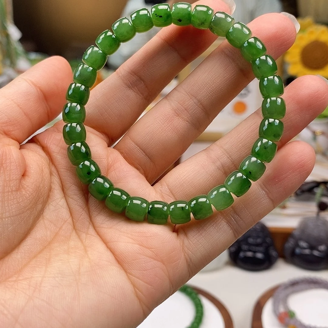 和田玉未镶嵌手串