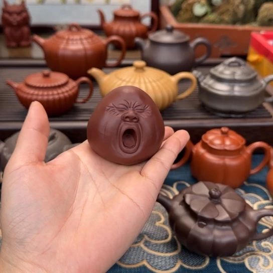 茶壶紫砂啊*紫砂茶宠