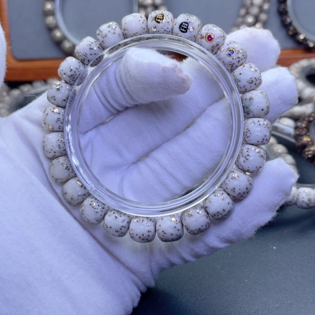 【闪购商品】星月菩提手串大留白河豚10改