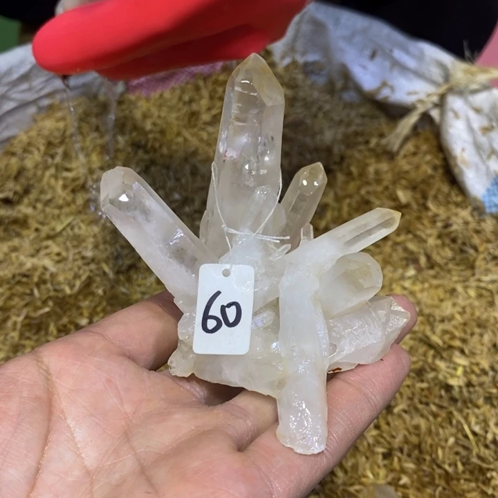 水晶水晶原石摆件未镶嵌