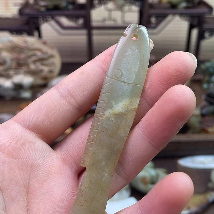 和田玉（糖玉）未镶嵌挂件