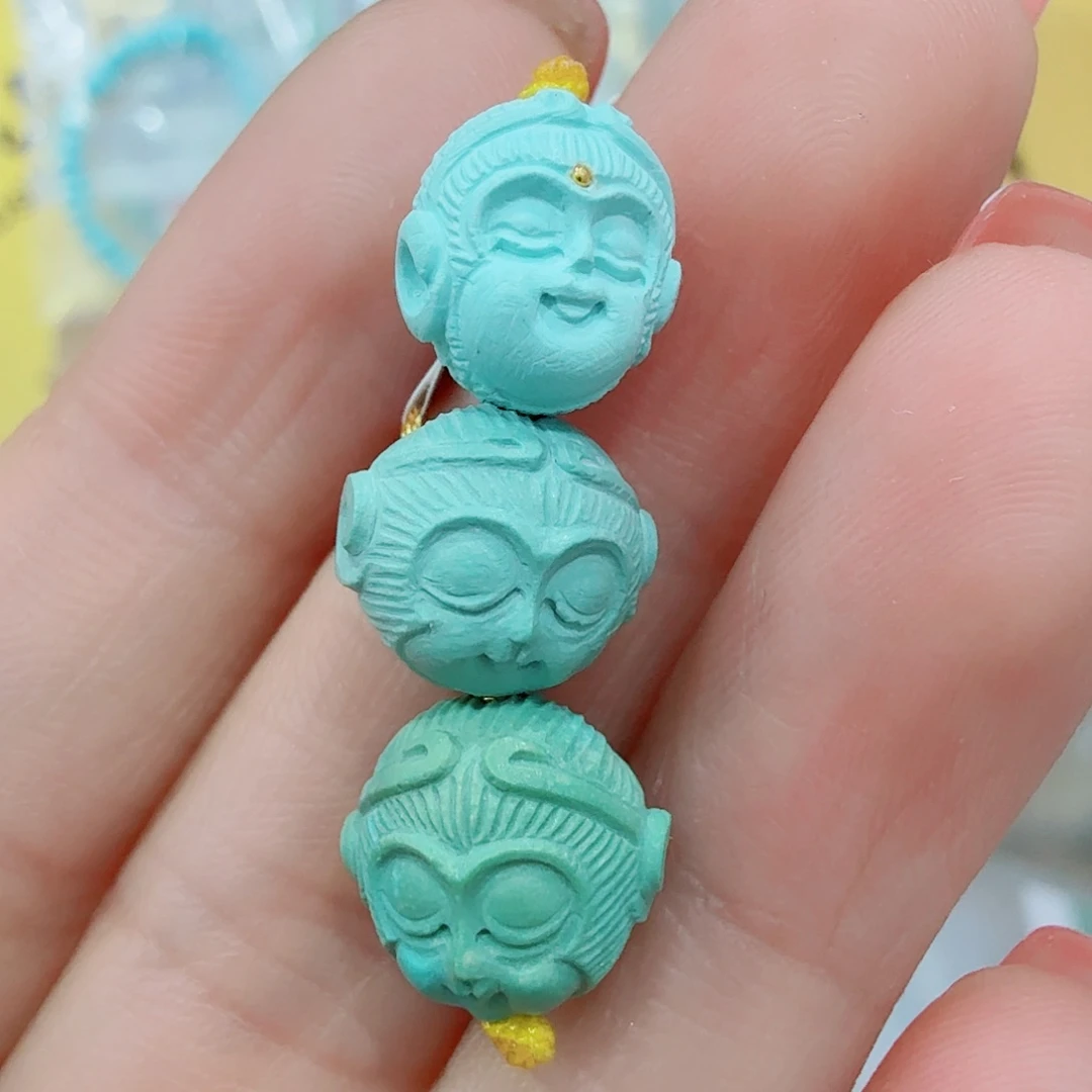 未镶嵌绿松石珠宝奇石