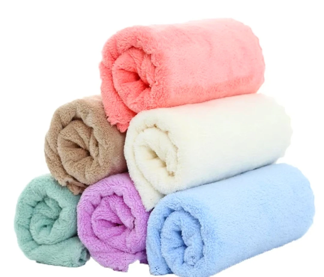 【海总】宠粉福利吸水好可重复利用亲肤珊瑚绒毛巾