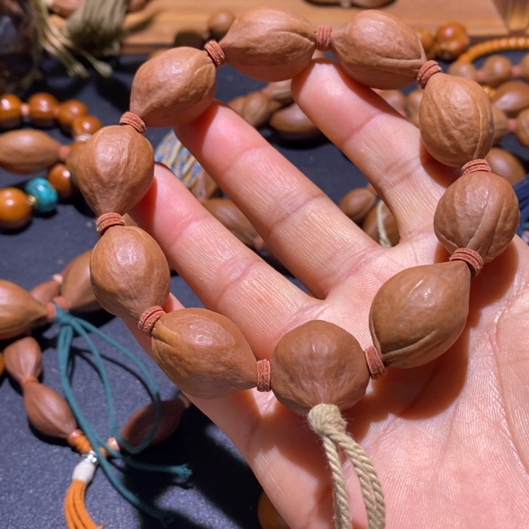 余***愿橄榄核手串/手链橄榄核手串1.8成27左右