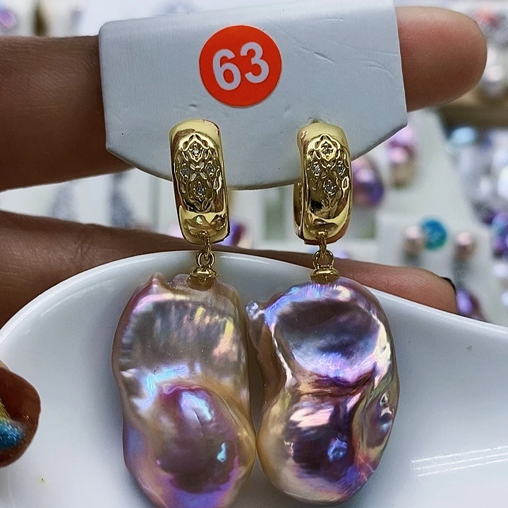 颈饰银S925镶嵌淡水珍珠