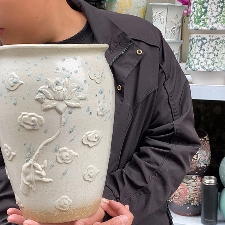 花盆紫砂口20高31福利