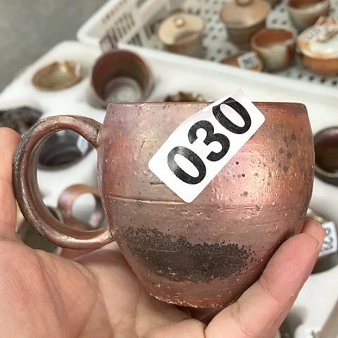 柴烧宝瓶杯子大放漏