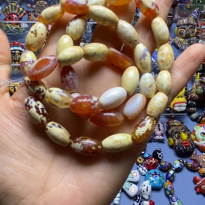 玻璃颈饰瑙瑙一条011