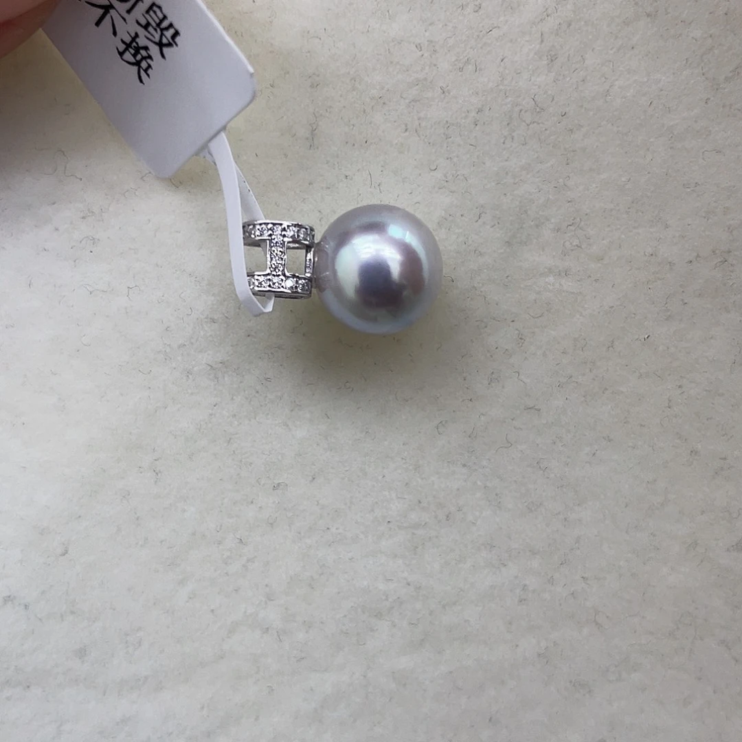 海水珍珠颈饰18K金镶嵌