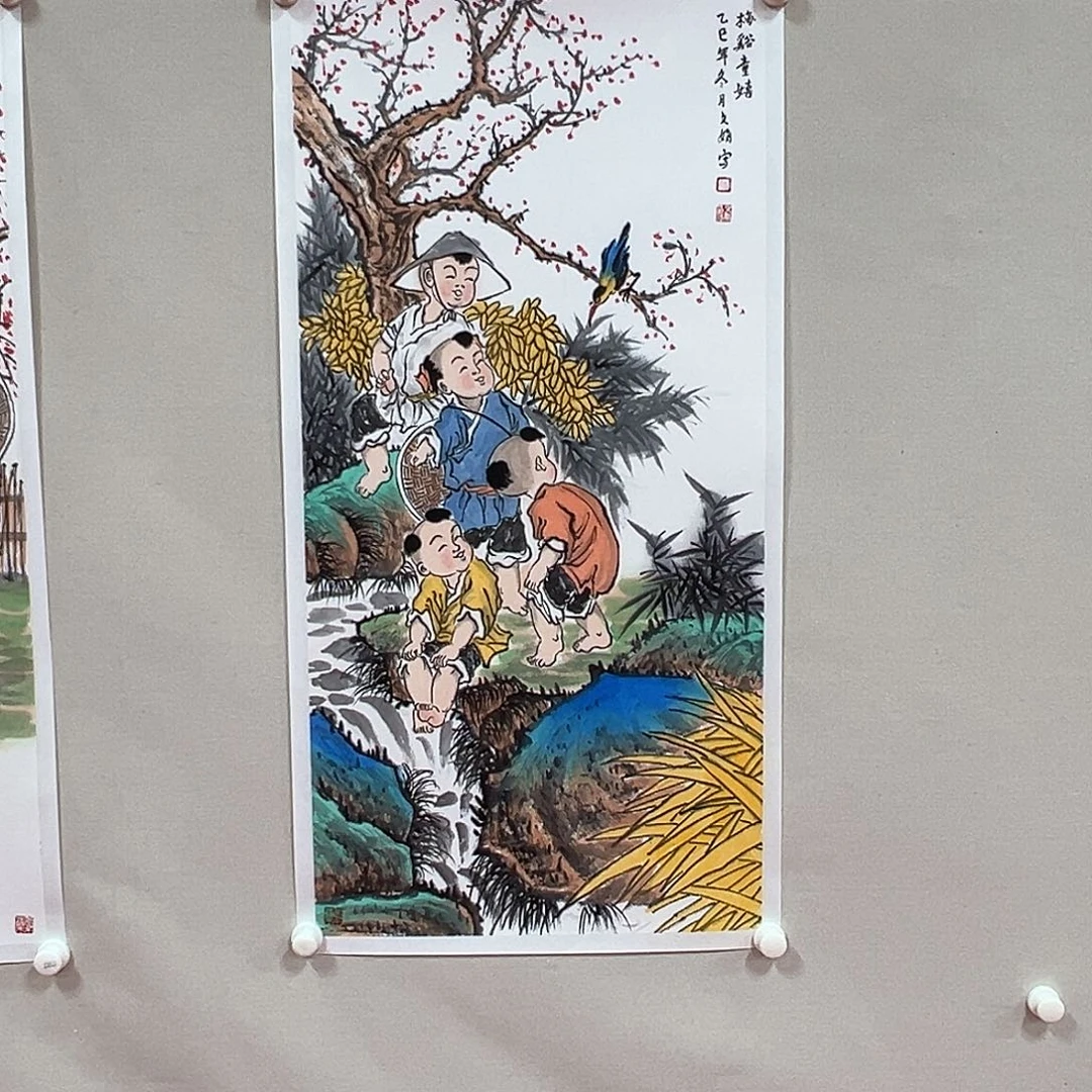 国画师文娟老师艺术精品
