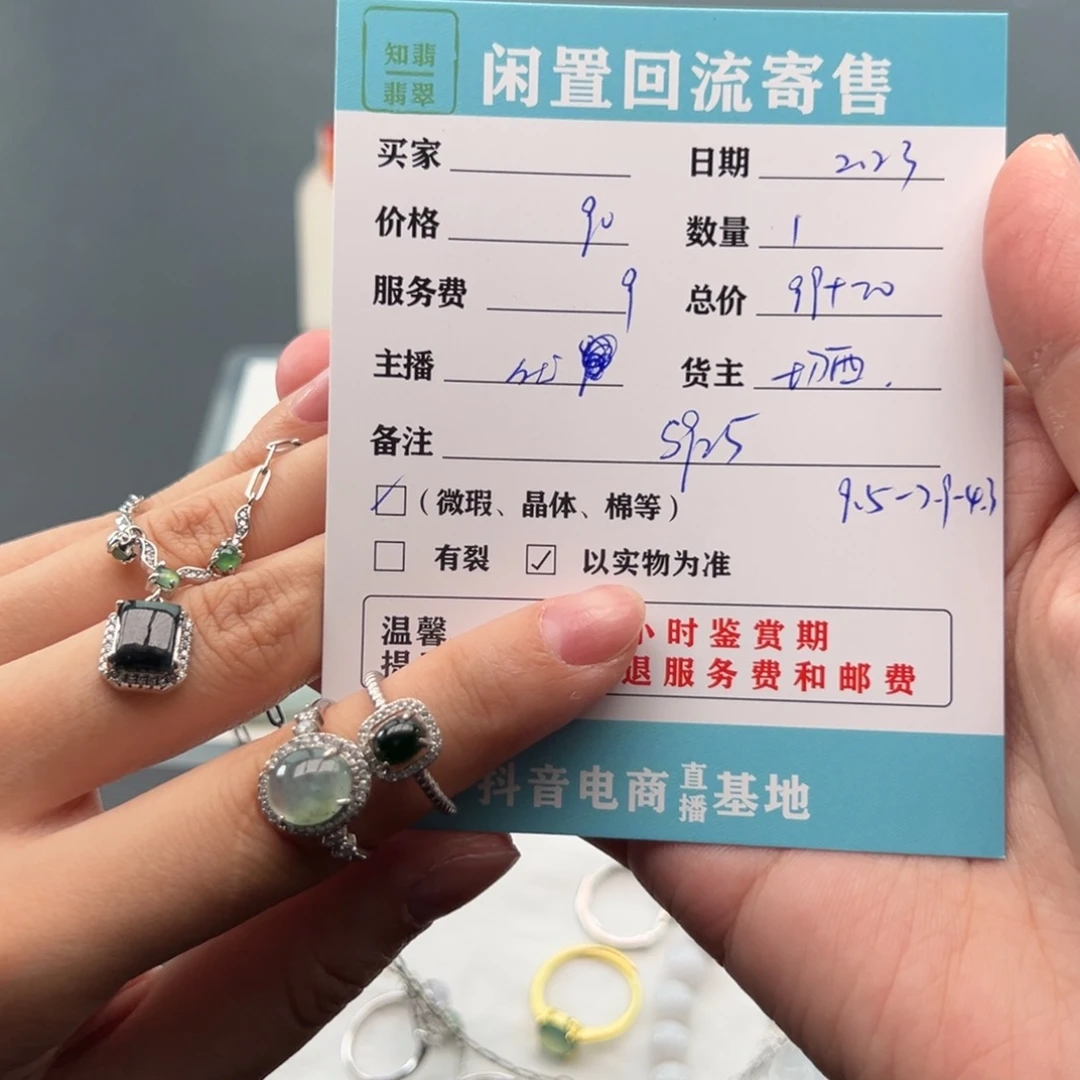 翡翠颈饰未镶嵌N****天然翡翠