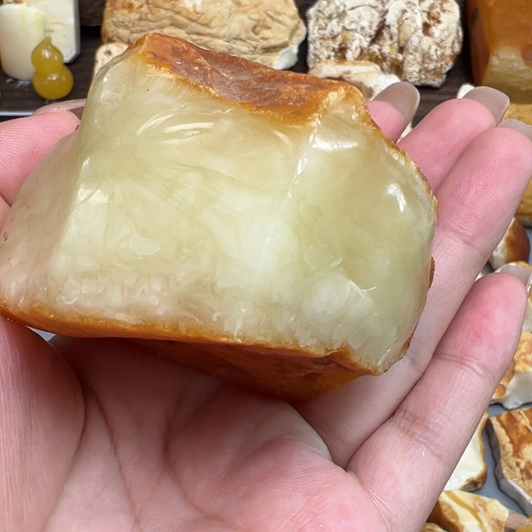 未镶嵌定制琥珀蜜蜡