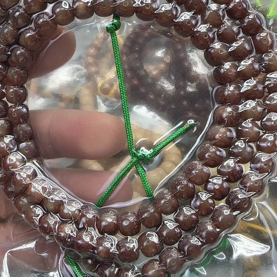 老***人手串星月菩提176殿堂粉冰星月菩提76-108长条