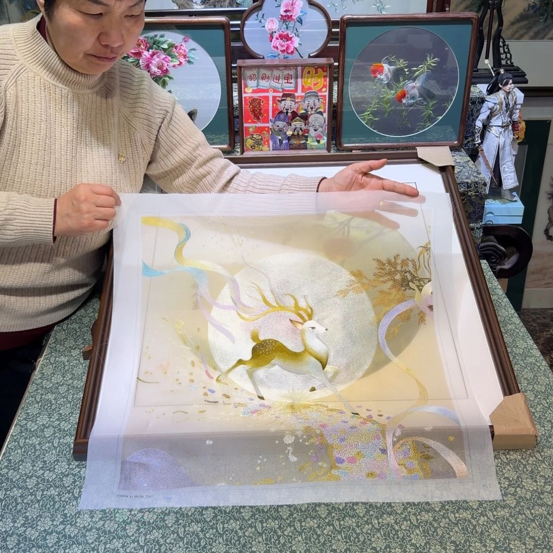 刺绣手工苏绣工艺