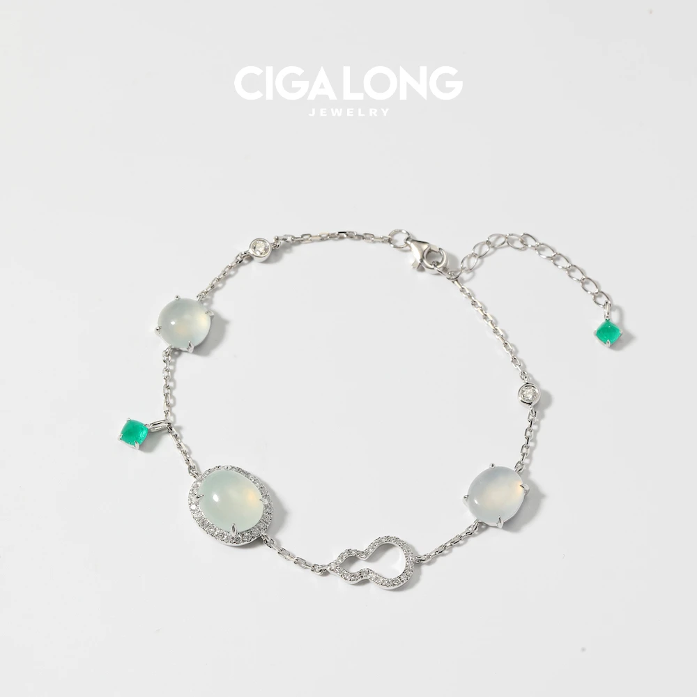 CIGALONG翡翠手链3956