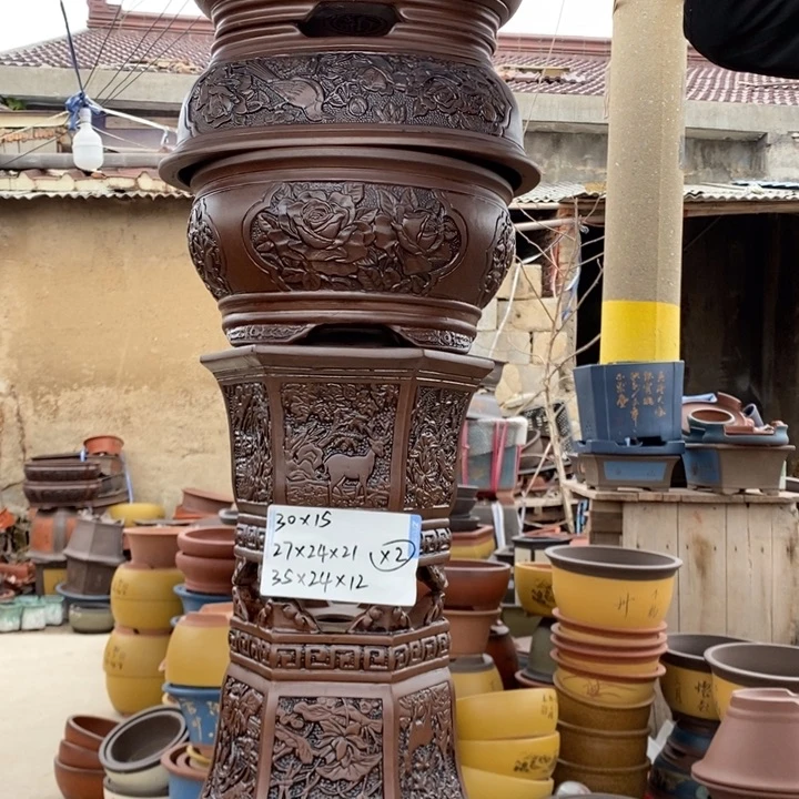 红陶紫砂器，紫砂器，紫砂器