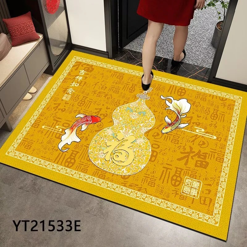 KX8291【80×120cm】硅藻泥入户玄关吗厨房地垫防滑防油免洗耐脏脚垫