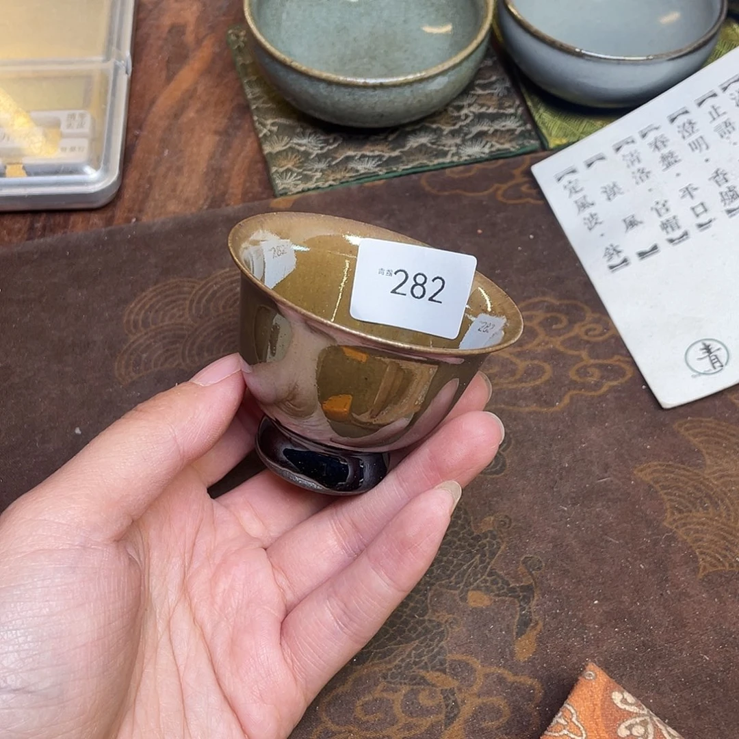 茶盏282 福临号建盏柴烧薄胎