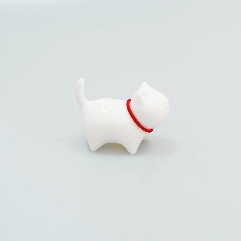 B964-陶瓷白色小猫茶宠YH