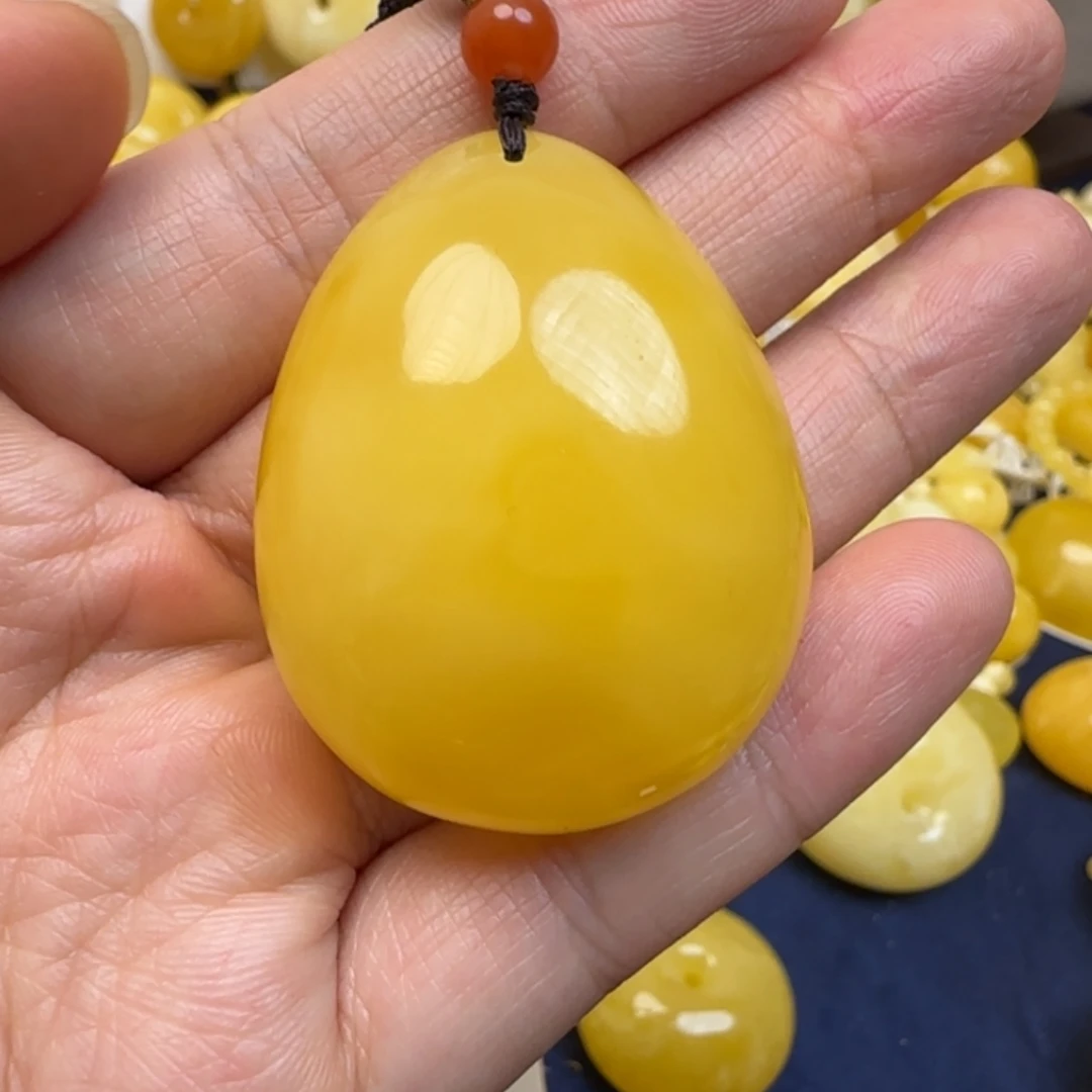 蜜蜡未镶嵌颈饰天然蜜蜡