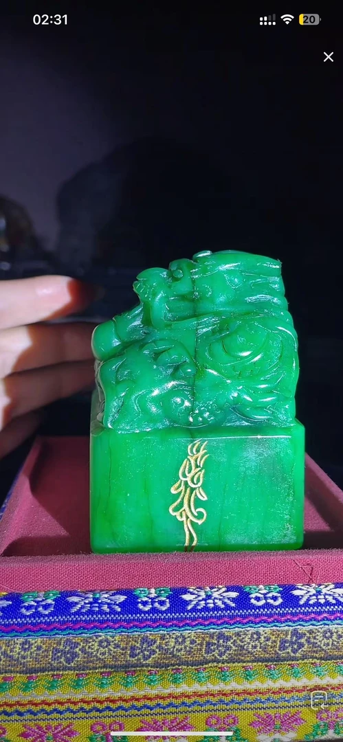 特色摆件特色摆件绿色章