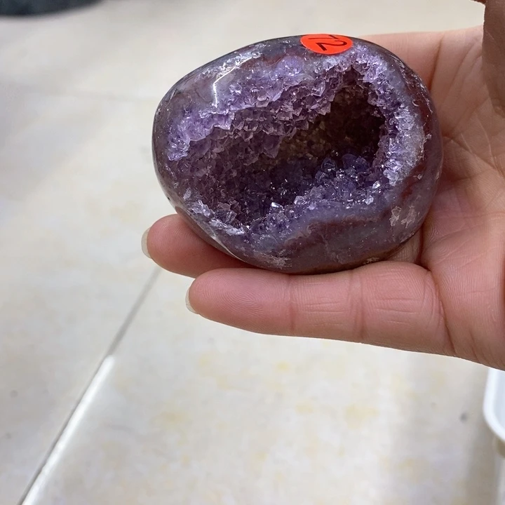 紫晶摆件未镶嵌莹