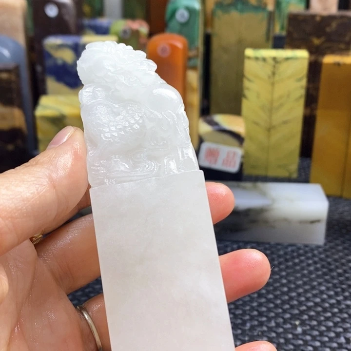 云南石b***i青田石印章石
