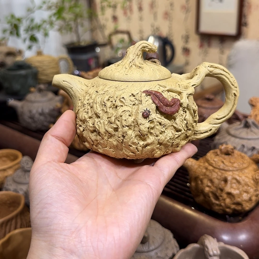 紫砂茶壶本绿供春