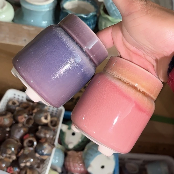 红陶量货｜口高深浅搭配发4