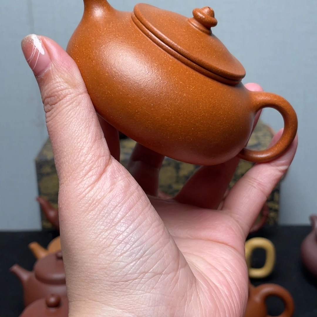 壶紫砂全手工寒江