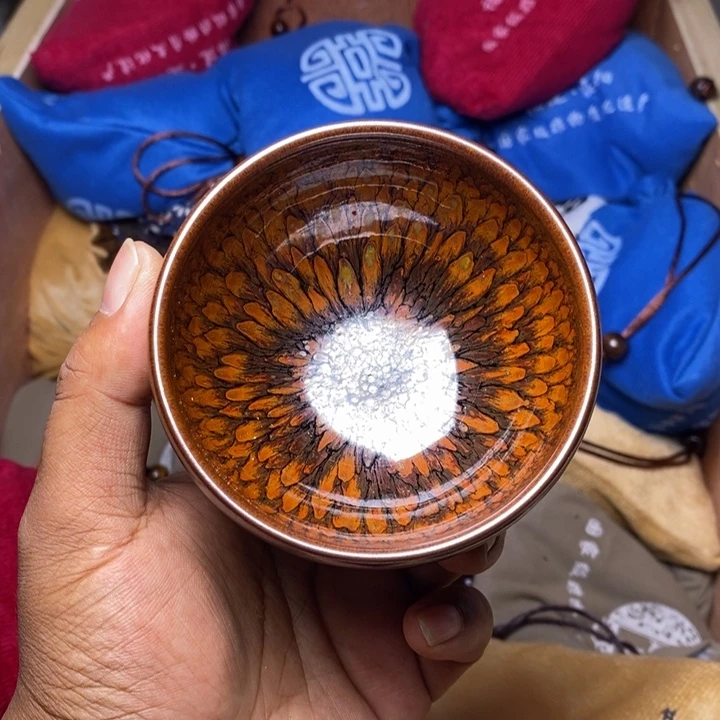 茶盏建盏喝茶主人杯茶杯