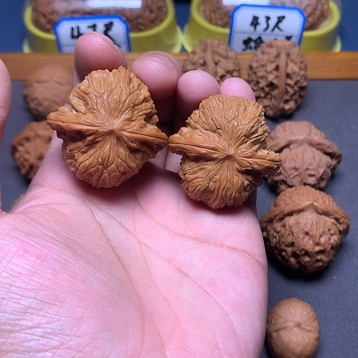 把件文玩核桃全品磨盘狮子头