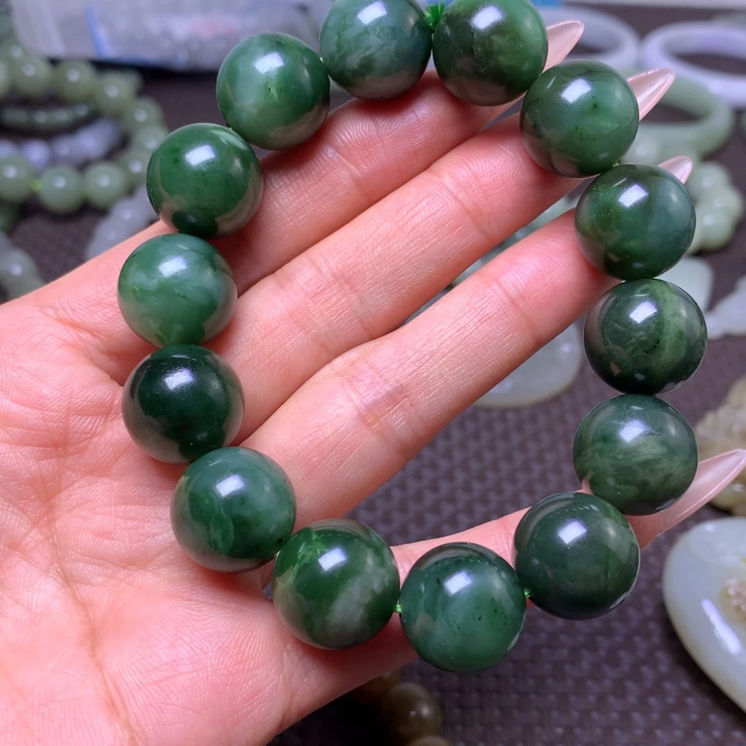 未镶嵌手串和田玉卡16