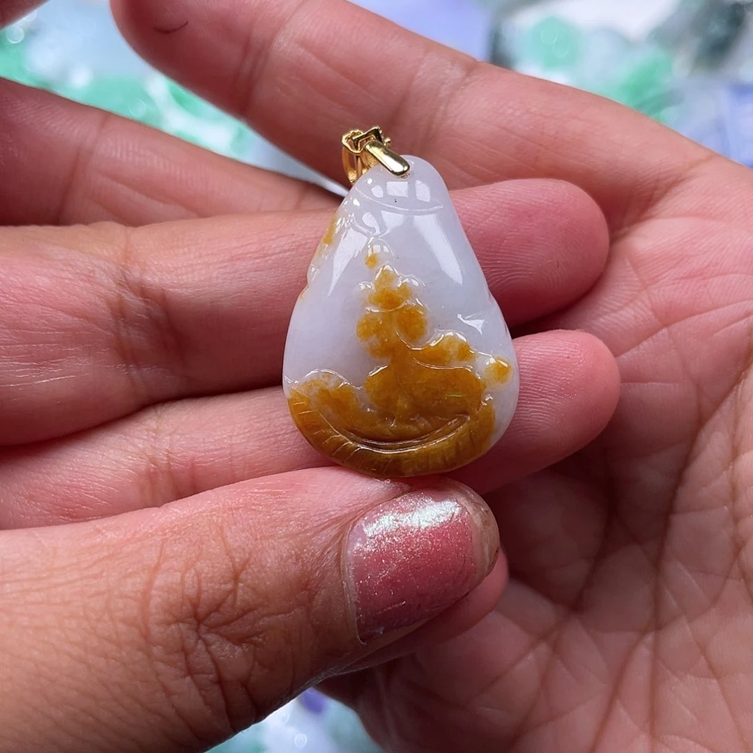 颈饰未镶嵌翡翠汇**汁