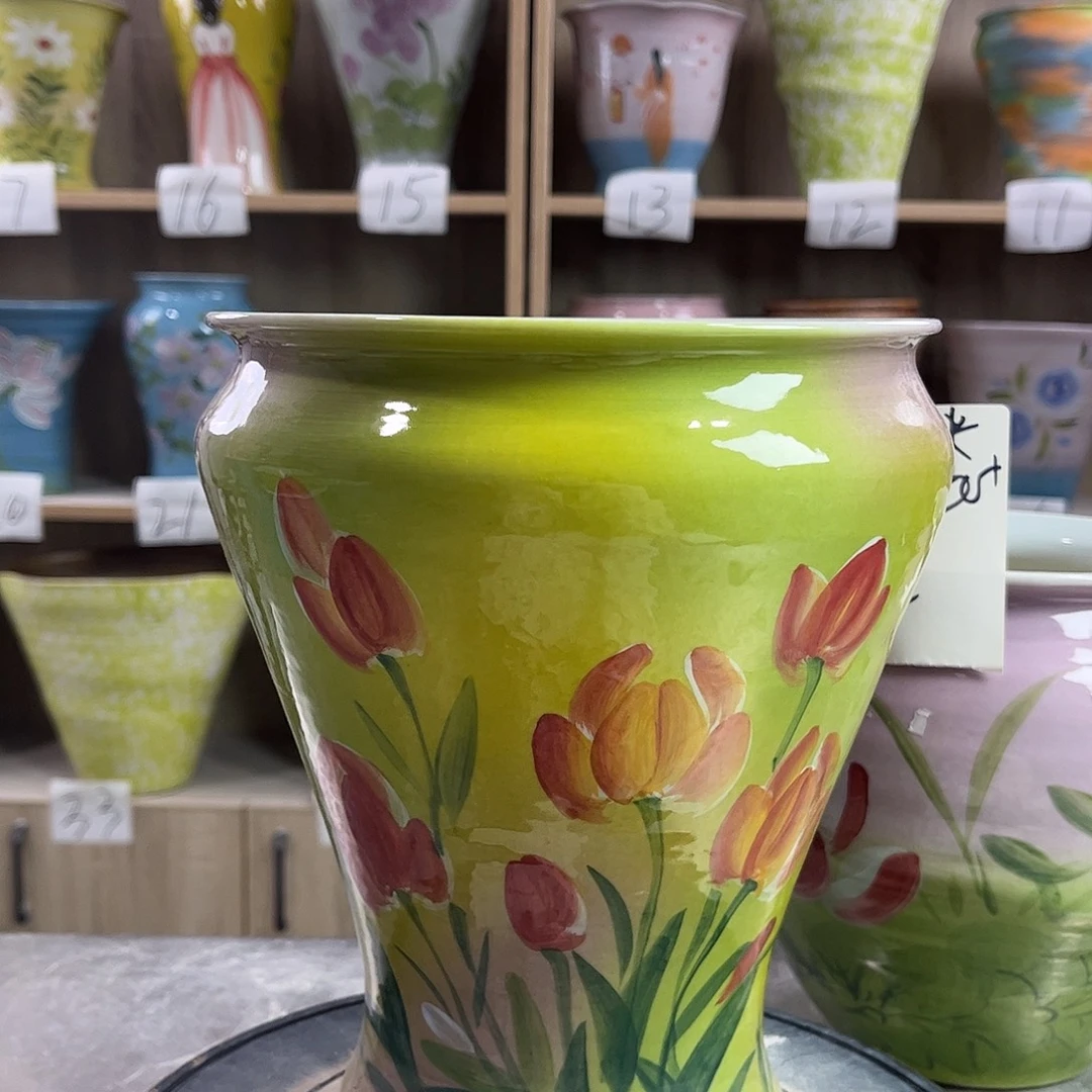 景德镇陶瓷花盆花盆