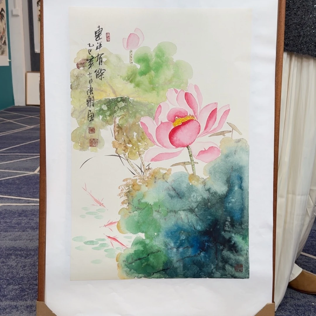 国画国画纯手绘山水花鸟