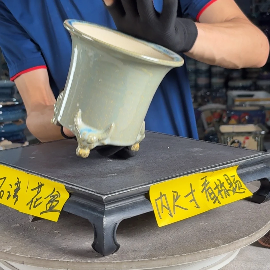 一风堂石湾花盆 内13*12