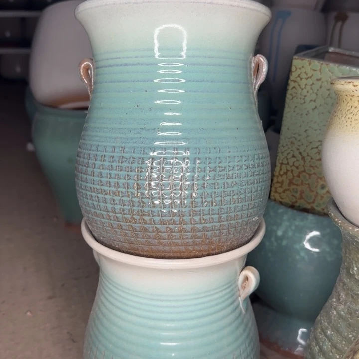 瑕疵花盆处理啦口17高23