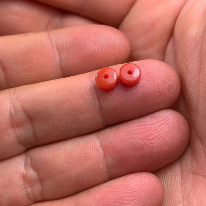 未镶嵌隔片南红玛瑙