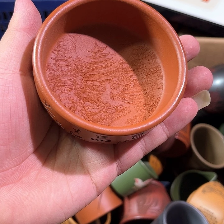 茶杯紫砂全手工紫砂 主人杯