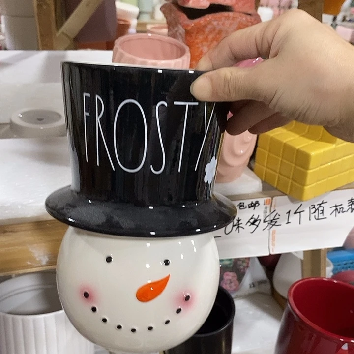 摆件陶盆有孔 瑕疵介意勿拍