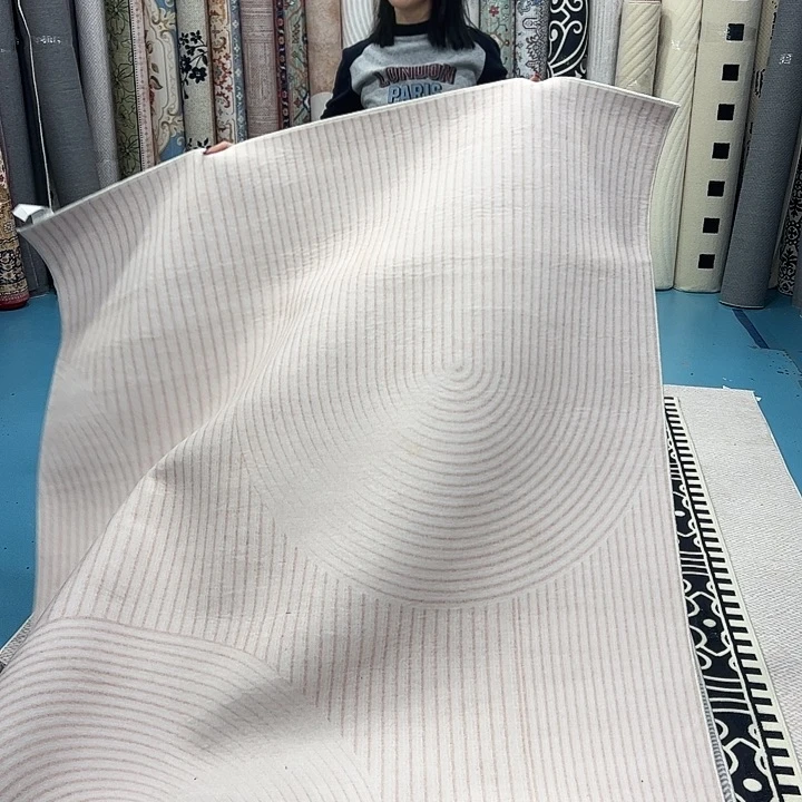 混纺160×230尺寸误差±1-3cm棉布底仿羊绒大瑕疵特价