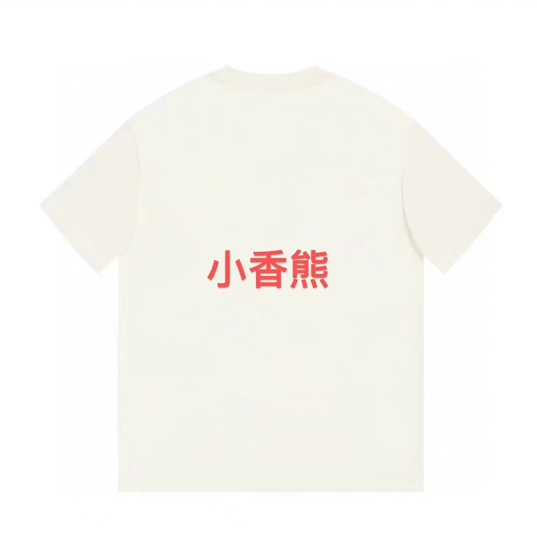 ML·沈闹闹小香熊休闲大版短袖-d081