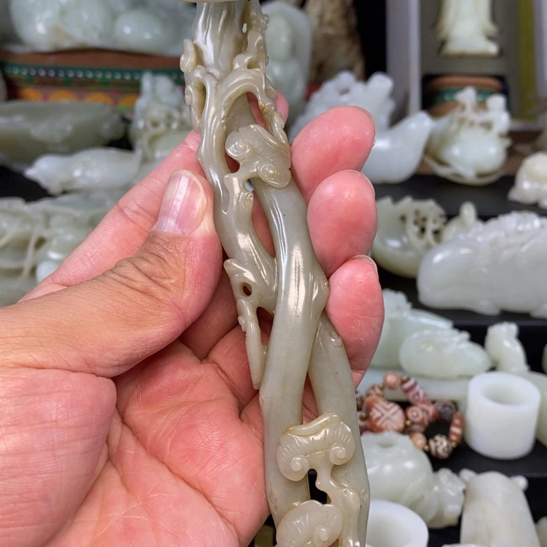 和田玉挂件未镶嵌阿**更