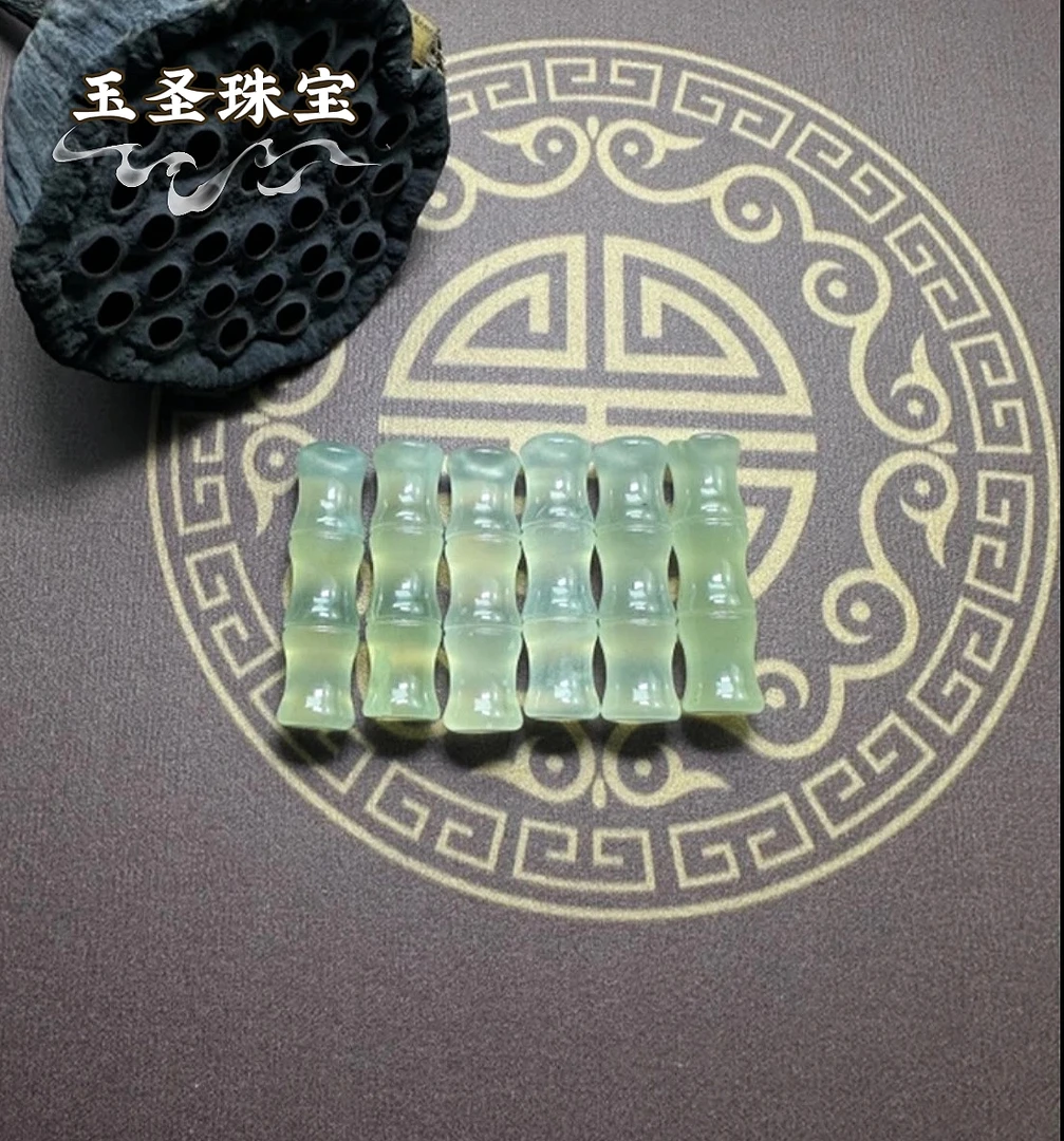 【雲总福利】玉矿宠粉福利未镶嵌多样性发其一纯天然玉竹节/勿拍