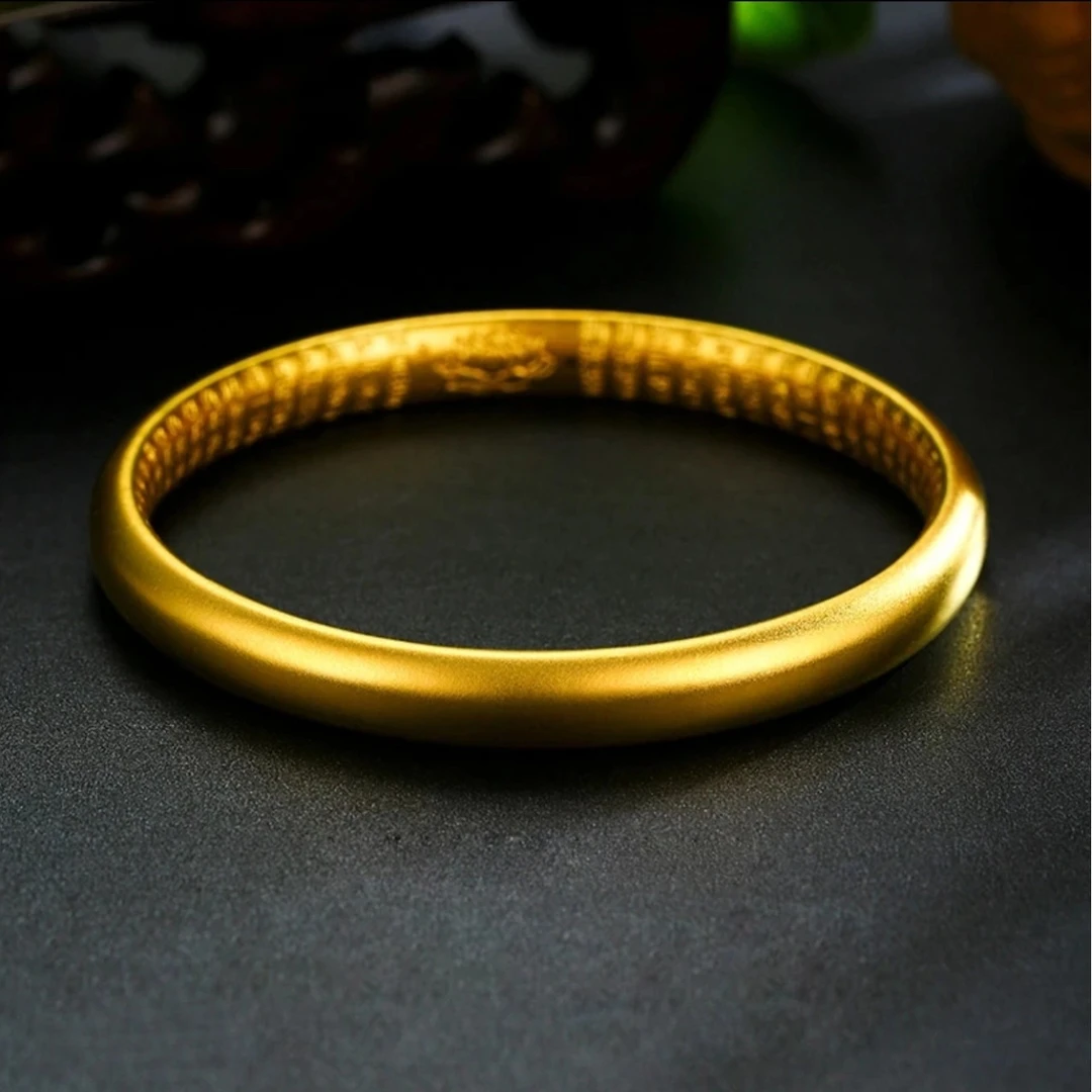 足金饰品/泥鳅背古法内刻心经百搭送爸妈礼物/2ABPZJ44/h