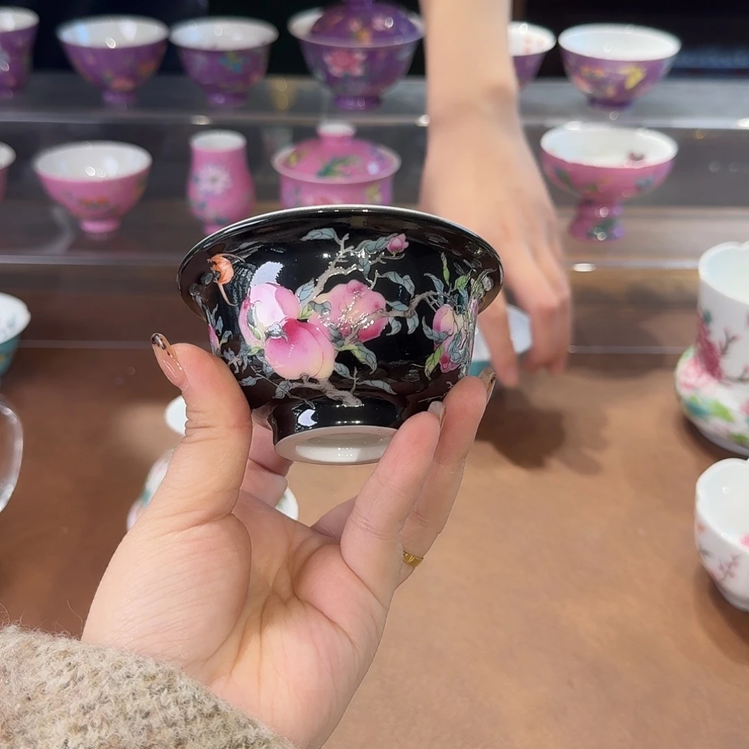 珐琅彩主人杯茶具系列