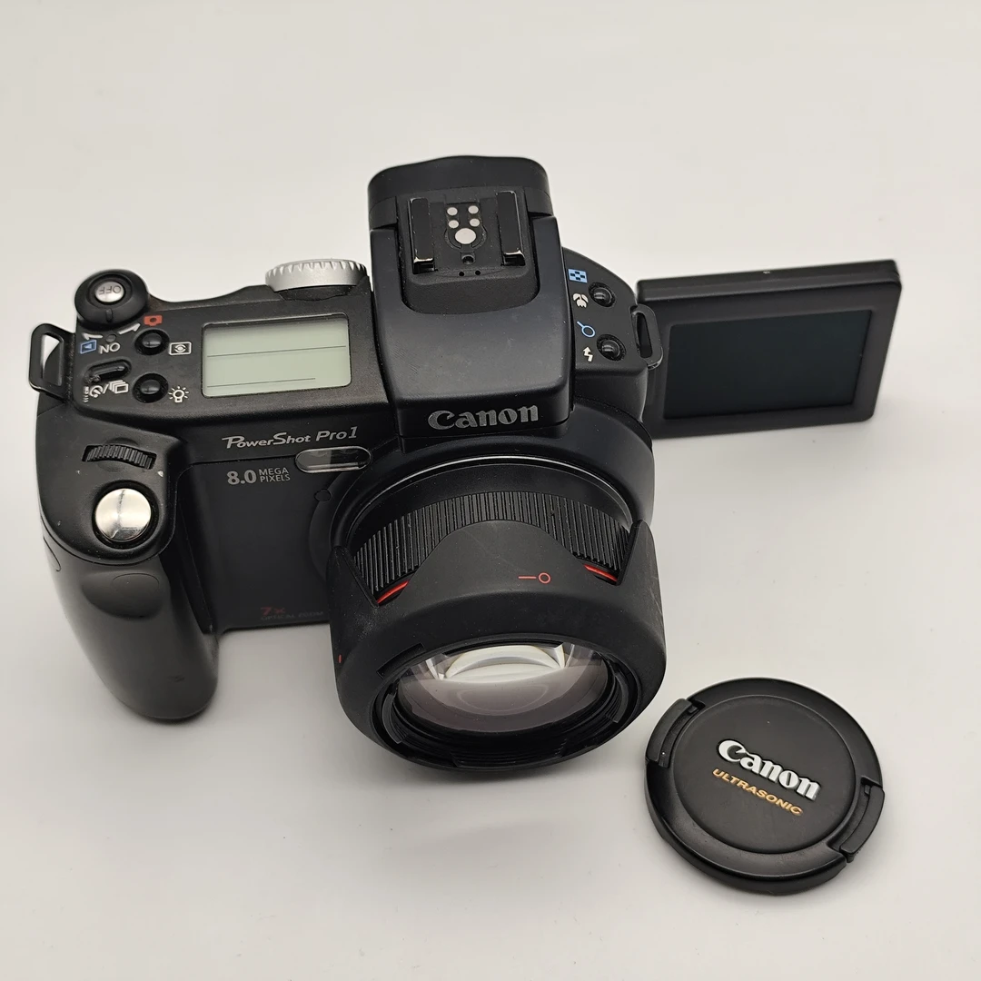 9新 Canon/佳能 自拍ccd相机 佳能pro1 800w画质 翻转屏幕款