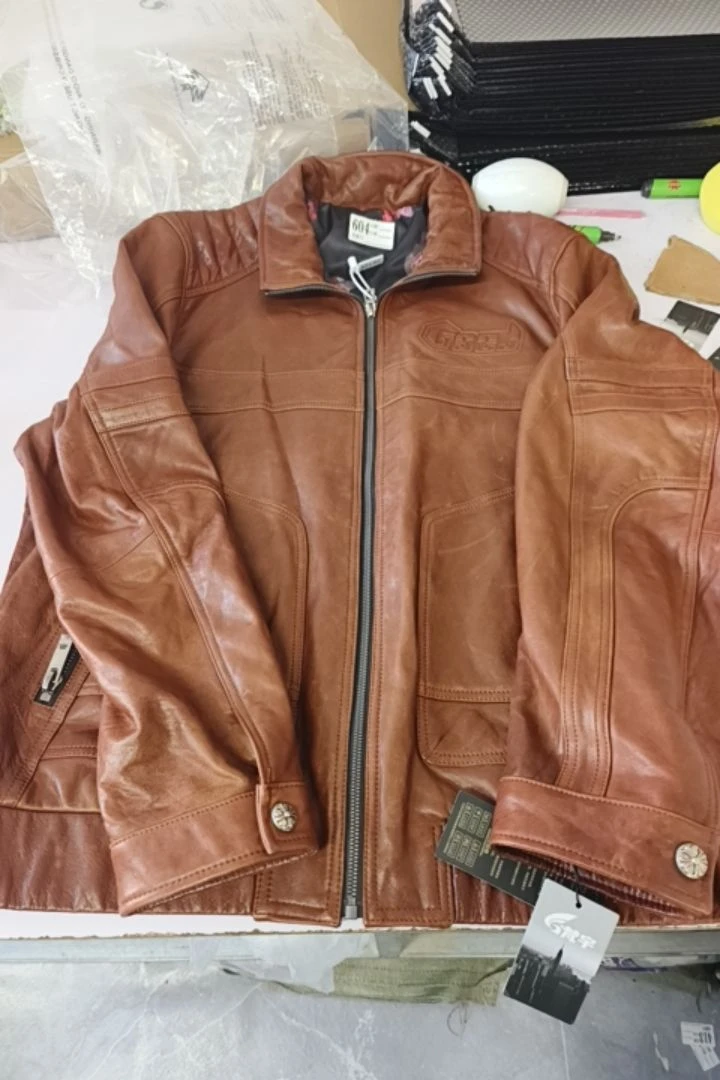 男士时尚休闲真皮皮衣《商品以直播间展示为准》