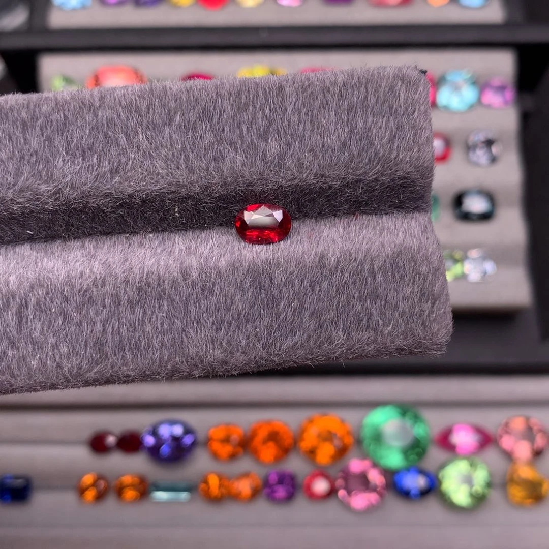 红宝石裸石未镶嵌0.73克拉